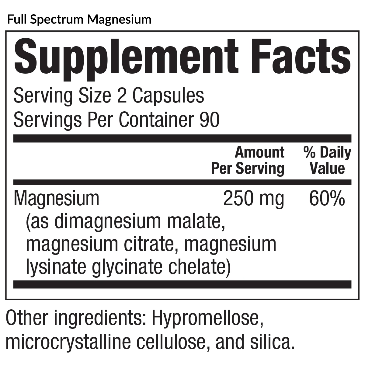 Full Spectrum Magnesium