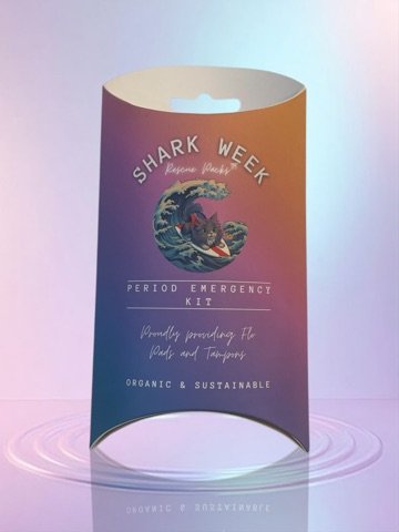 Shark Week Rescue Pack - Period Emergency Kit