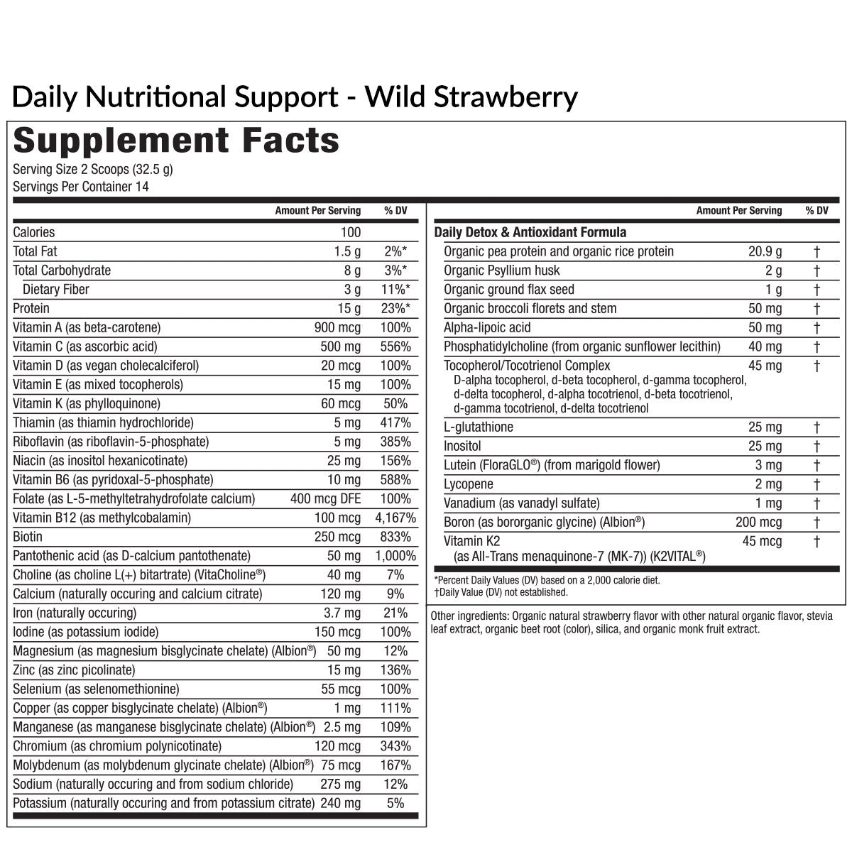 Daily Nutritional Support