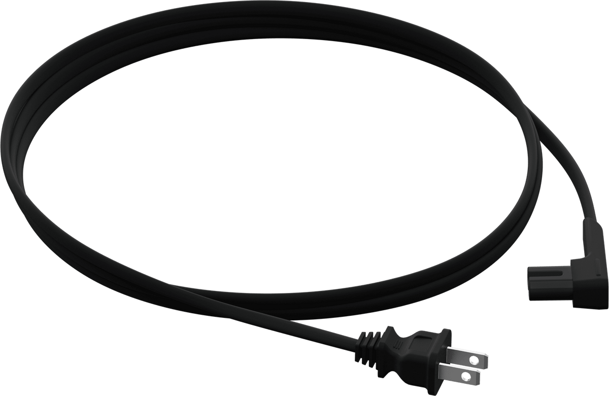 Angled Power Cable 6 ft (2m)