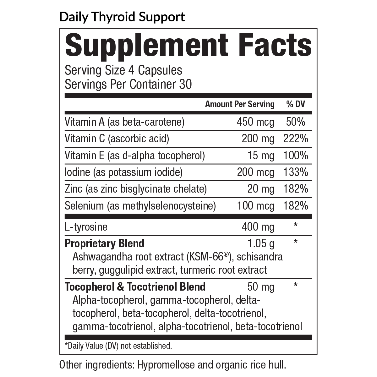 Daily Thyroid Support
