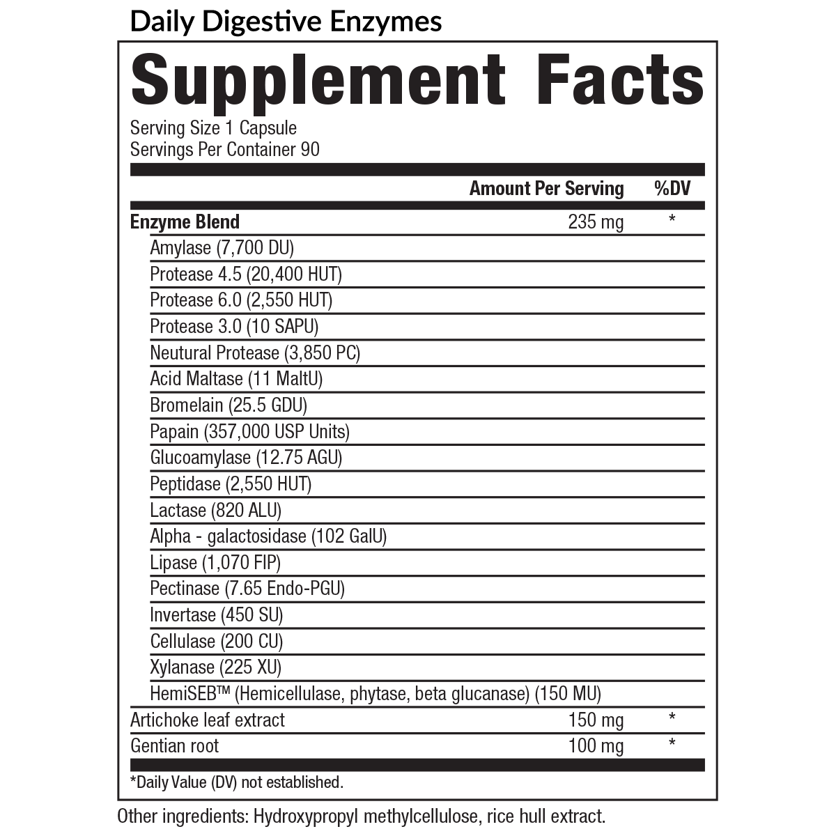 Daily Digestive Enzyme